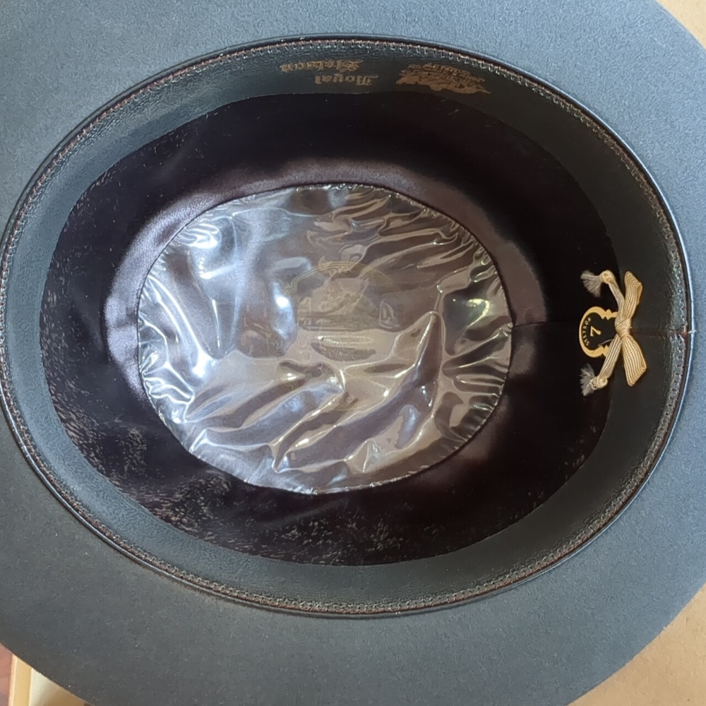 Royal Stetson Vintage Men's Gray Felt S7 Fedora - Picture 9 of 16